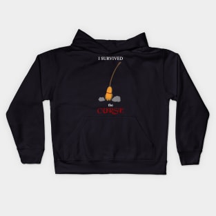 I survived the Curse - broomstick Kids Hoodie